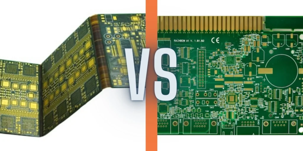 flexible and rigid circuit boards