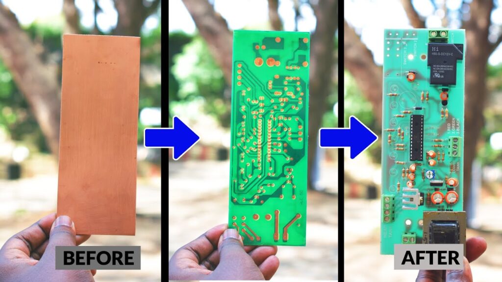 PCB production step
