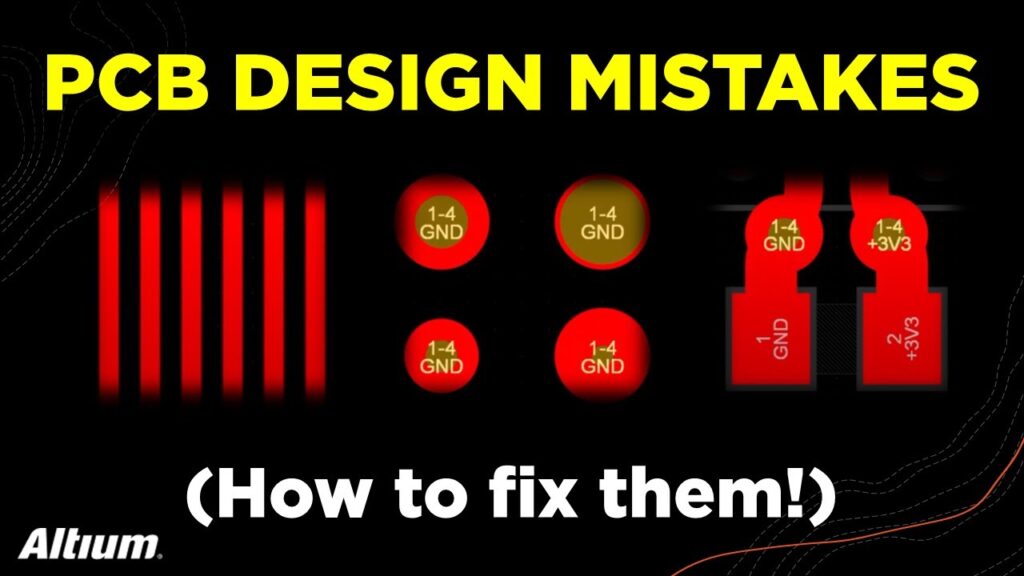 he mistake in PCB design