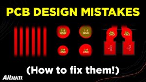 he mistake in PCB design