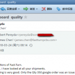 Positive feedback from PCB customers