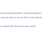 Positive feedback from PCB customers